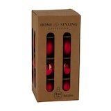 thumbnail of WellHome - Set van 16 rode kerstballen Ø5cm - glanzend en mat