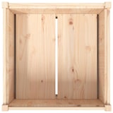 thumbnail of vidaXL Plantenbak 70x70x70 cm massief grenenhout