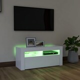 thumbnail of vidaXL TV-Schrank mit LED-Leuchten Weiß 90x35x40 cm
