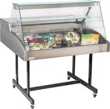 thumbnail of Mehrzweckvitrine Super 1250 mit geradem Glasaufbau