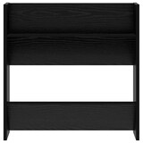thumbnail of vidaXL Schuhschrank Schwarz Eichen-Optik 60 x 18 x 60 cm Holzwerkstoff