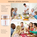 thumbnail of Air Bloom Heißluftfritteuse Dampffunktion 1500W 7,5 Liter 16 Programme Weiß