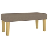 thumbnail of vidaXL Sitzbank Taupe 70x30x30 cm Stoff