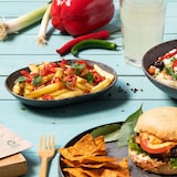 thumbnail of greenbox - Mehrweg Snackschalen "Häppy Plate" 13,5 x 18,4 x 3 cm, oval, Pfeffer / grau, 10 St.