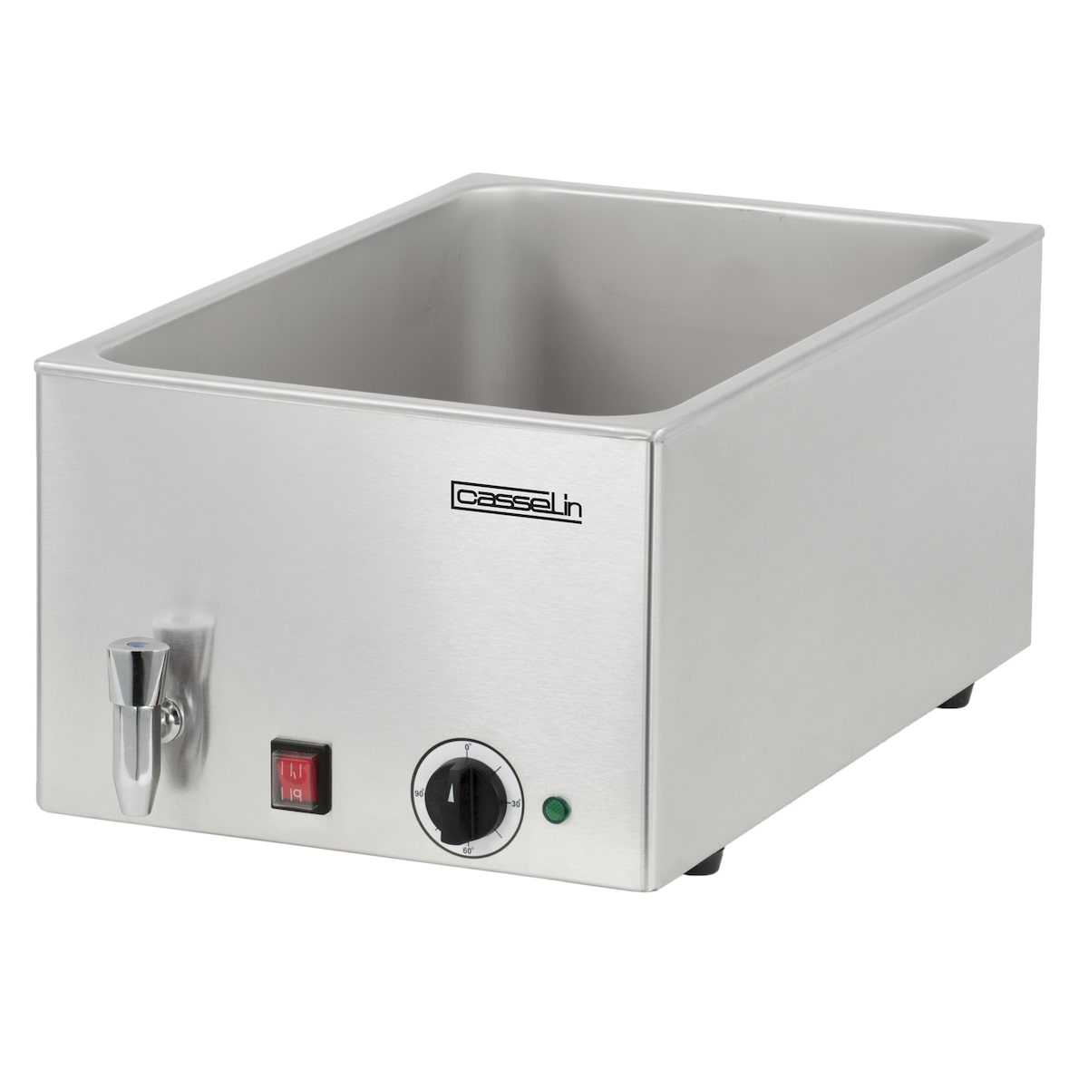Bain-marie avec robinet de vidange GN 1/1 CBMV1B Casselin