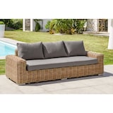 thumbnail of Salon de jardin 6 places en résine tressée marron - BORABORA