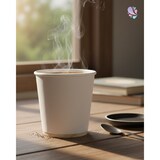 thumbnail of Kaffeebecher 0,2 l weiß aus Hartpapier – Pappbecher 8 oz, Ø 80 mm, 1000 Stück