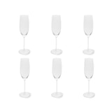 thumbnail of Excelsa set 6 flûte Bardolino verre 21 cl transparent