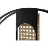 thumbnail of Orologio rotondo da parete in metallo nero e beige Ø cm 60x5