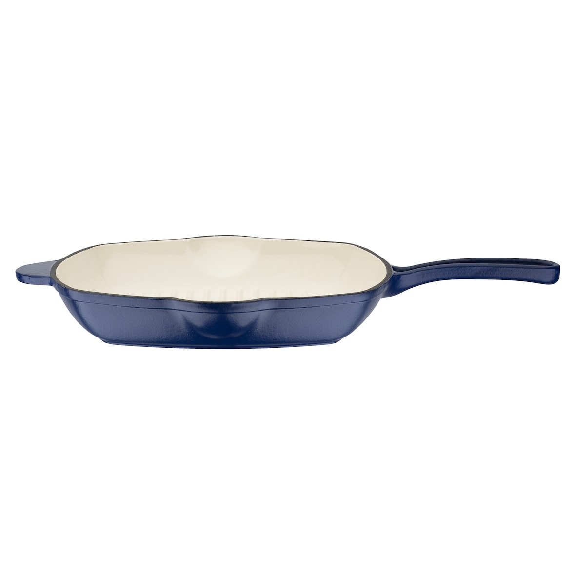 GSW Gusseisen Grillpfanne Blue Magic 27 x 27 x 4,5cm mit 2 Ausgüssen, induktionsgeeignet, backofengeeignet bis 240°C