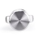 thumbnail of Kochtopf mit Glasdeckel, poliert - Tricion Resist 24 cm