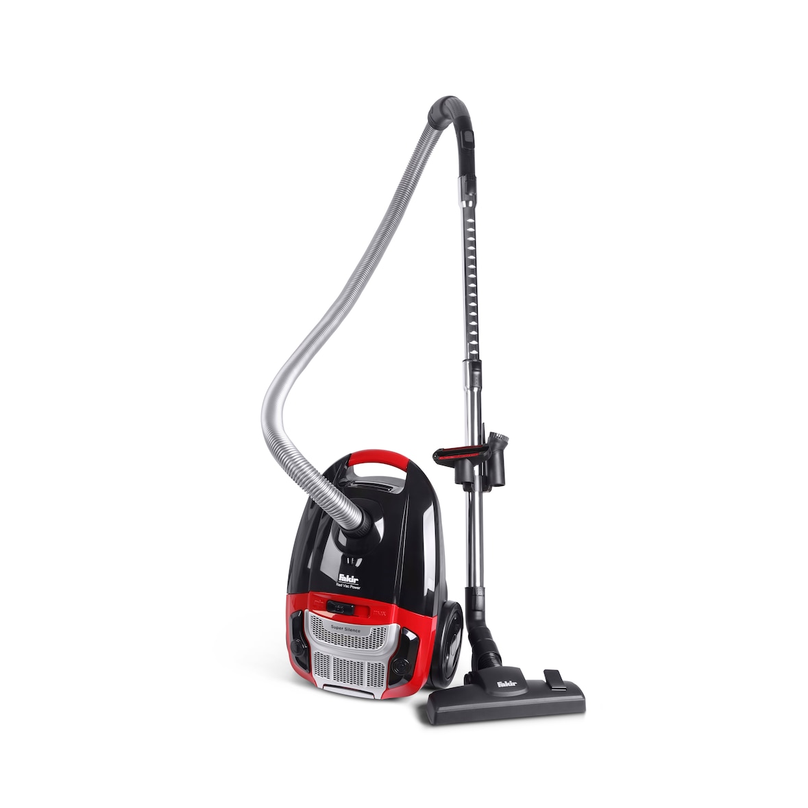 Fakir Red Vac Power  Bodenstaubsauger, schwarz/rot - 700 Watt