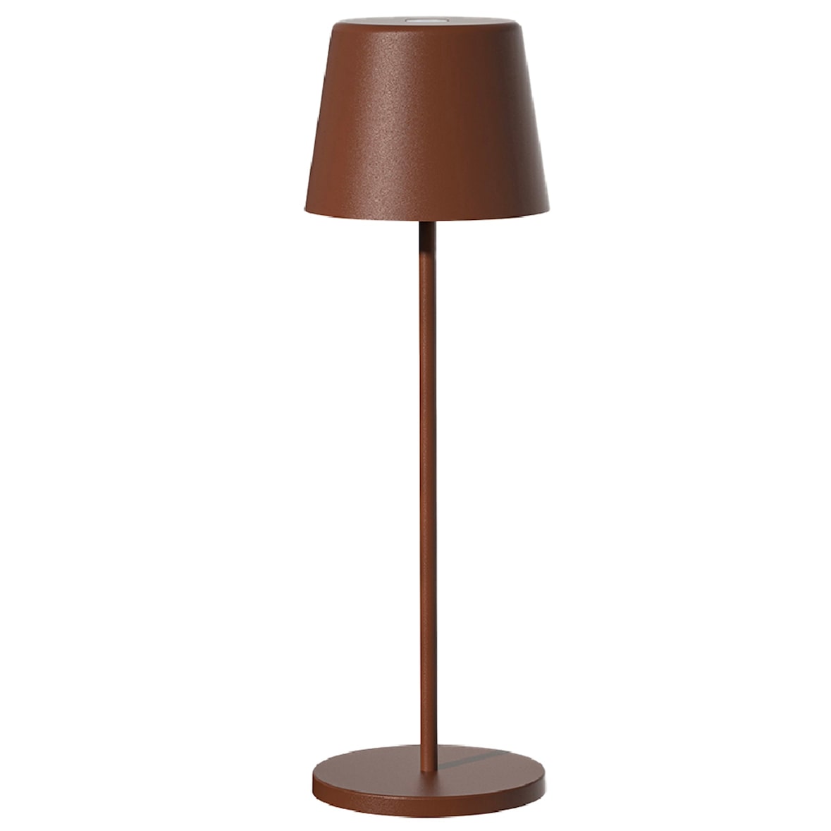 Lumisky Lampada da tavolo senza fili KELLY H38CM Acciaio Marrone