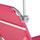 thumbnail of 2 Gartenliegen 4-stufig mit Kopfpolster  2pink