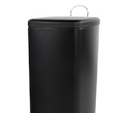 thumbnail of Metall Mülleimer Treteimer Abfalleimer Tretmülleimer 20L Schwarz