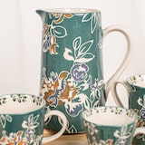 thumbnail of Pichet Faustine 0,75L -  75.00 cl Vert Rond Grès Table Passion 13.00x13.00 cm
