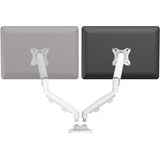 thumbnail of Monitorarm-Set Eppa 2 Monitore Tischklemme weiß