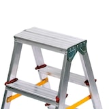 thumbnail of Escabeau en aluminium 2 X 3 marches Charge 150 kg Hauteur 0,65 m VITO