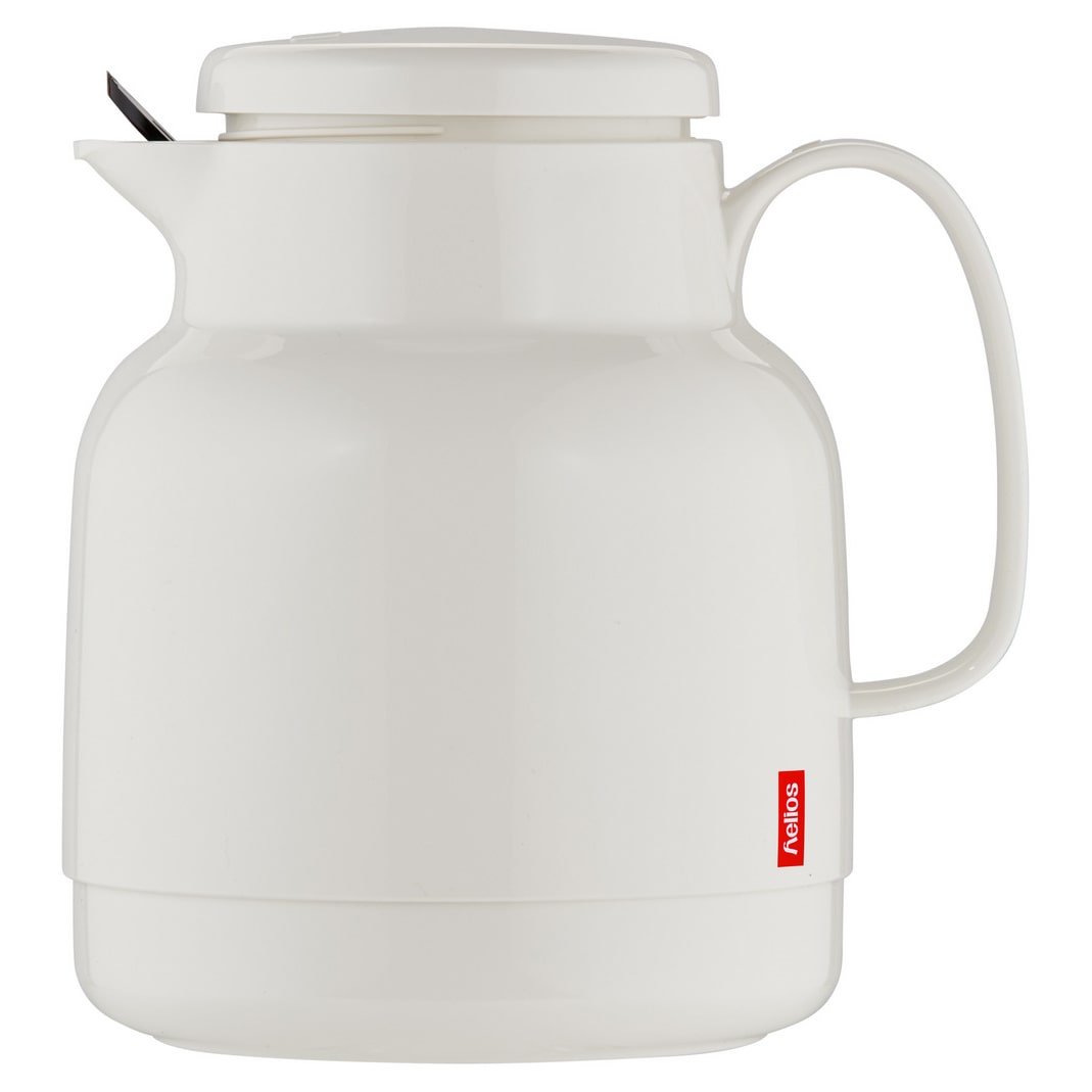 Isolierkanne MONDO mit Teesieb 1,0 l weiß