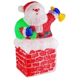 thumbnail of LED Santa Claus Figur / Weihnachtsmann Acryl 96 LEDs IP44 für innen und außen