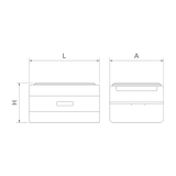 thumbnail of Soporte refrigerado para buffet