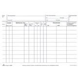 thumbnail of Formularbuch Fahrtenbuch A5 LKW 2x25 Blatt selbstdurchschreibend