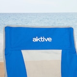 thumbnail of Aktive Pack 4 sillas plegables playa 50x51x67 cm azul con bolsillo