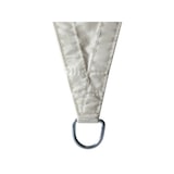 thumbnail of Sombreado velo, repelente de agua, 5 x 5 m, 160 g/m², poliéster, cuadrado, crema