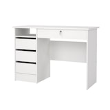 thumbnail of WellHome - Mesa de Escritorio con 4 Cajones en color Blanco 110 x 49 x 76 cm - Duero White