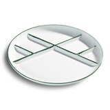 thumbnail of Gmundner Keramik Grüner Rand, Fondueteller