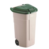 thumbnail of Mobiele container 100 ltr - beige, groen