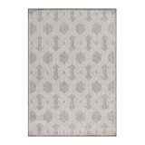 thumbnail of Küchenteppich Geo-Muster Robust Waschbar Strapazierfähig Terrasse Garten Grau 80x150 cm OEKO-TEX Schadstoffgeprüft – ORLA von Kadima Design