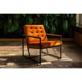 thumbnail of KAWOLA Sessel ARLY Polstersessel Bezug Velvet cognac