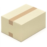 thumbnail of 25 Graskartons 330 x 240 x 160 mm Grapapier Kartons Versandkartons aus Graspapier