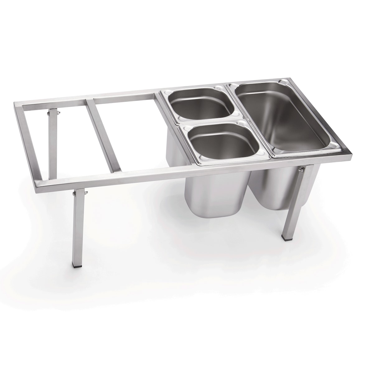 GN 1/6 chroomnikkelstaal 3,4 L H 200 mm Was Duitsland