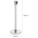 thumbnail of Bolero Edelstahl Gurt-Absperrung Poliert 3m (2 Stück)