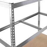 thumbnail of Steckregal Holz/Metall 190 x 150 x 60 cm