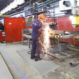 thumbnail of Anti-Ermüdungsmatte "Heavy-Duty Soft-Tritt" - Doppellagig - Ergonomische Arbeitsplatzmatte / 90 x 305 cm(Grau)