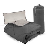 thumbnail of Reise Bettenset 2-tlg. Anthrazit/Hellgrau