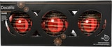 thumbnail of 3 Weihnachtskugeln Glas 8cm mit Streifen Muster Christbaumkugeln Weihnachtsbaumkugeln Christbaumschmuck Weihnachtsbaumschmuck Deko Weihnachtsrot