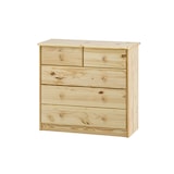 thumbnail of SIT Möbel ladekast | 5 laden | massief grenen | B 81 x D 35 x H 75 cm | natuurlijke afwerking | 19000-62 | Serie KOMMODE