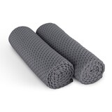 thumbnail of Microfaser Geschirrtuch Double Face 300gsm - 60cm x 40cm - ( 2er Pack ) Anthrazit