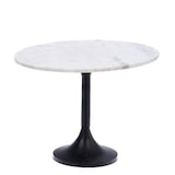 thumbnail of Bout de canapé Marbre blanc 55 cm -  Rond Marbre Amadeus 55.00x55.00 cm