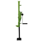 thumbnail of Stockwinde Zahnstangenwinde 1500 kg 60-90 cm Höhe auomatische Bremse große Grundplatte Hubwinde