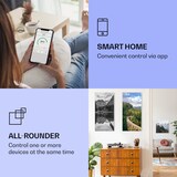 thumbnail of Wonderwall Air Art Smart Infrarotheizung Zug 60x120cm 700W Mehrfarbig