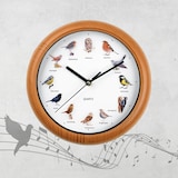 thumbnail of EASYmaxx Wanduhr mit 12 Singvogelstimmen - 25 cm