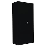 thumbnail of Lüllmann® Flügeltürenschrank, 5 OH, 1950 x 925 x 500 mm, tiefschwarz