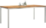 thumbnail of vidaXL Esstisch für draußen 180x90x75 cm Massivholz Teak