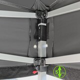 thumbnail of Faltpavillon 3x3m - mit 3 Wänden - Schwarz