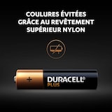 thumbnail of DURACELL piles alcalines AAA Plus, 1.5 V LR03 MN2400, paquet de 8